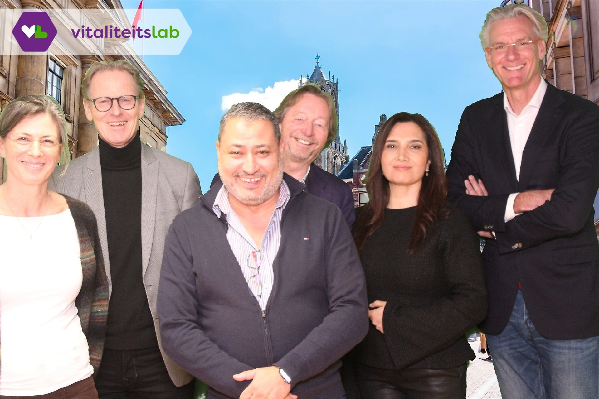 De RvT van ROC MN tijdens een werkbezoek in 2025 aan het Vitaliteitslab